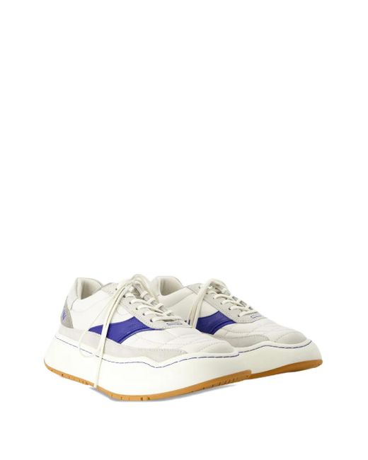 Adererror White Leather Panelled Sneakers for men