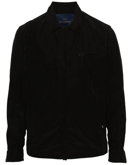 Paul & Shark Jacke Mit Logo-Applikation in Black für Herren