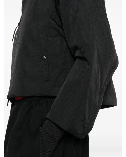 Y-3 Black Zip-Front Jacket