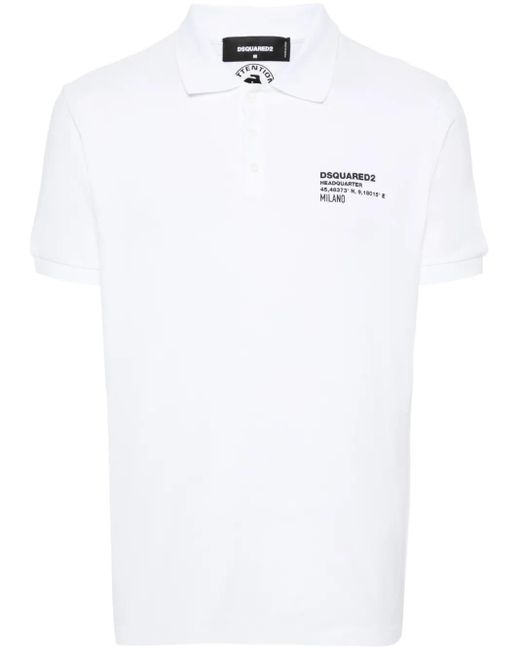 DSquared² White T-Shirts for men