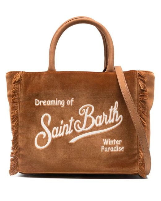 Mc2 Saint Barth Brown Colette Tote Bag