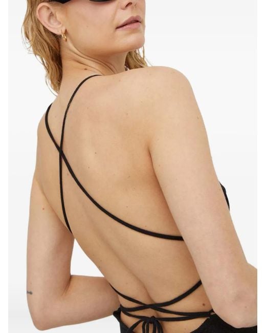 Alohas White Tie-Back Dress