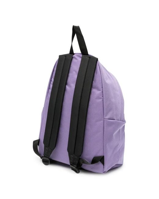 Eastpak Purple Padded Pak'R Logo-Patch Backpack