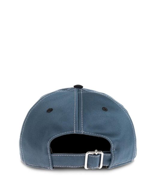 Marni Black Two-Toned Baseball Cap for men