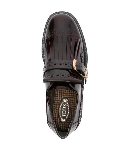 Tod's Black Monkstraps Loafer