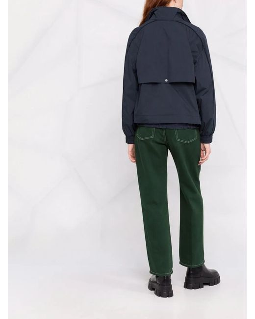 Woolrich Blue Kendall Zip-Front Jacket