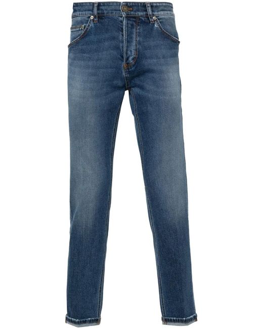 PT Torino Blue Reggae Tapered Jeans for men