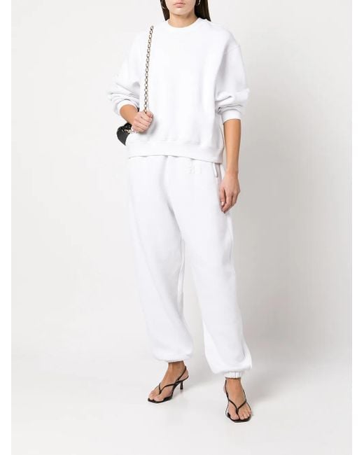 Alexander Wang White Sweatshirt