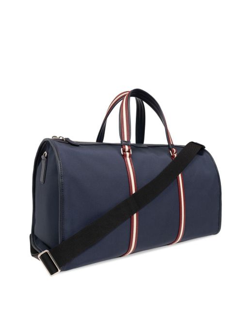 Bally Code Reisetasche mit Streifendetail in Blue für Herren