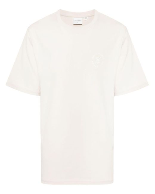 Daily Paper White Logo-print Cotton T-shirt for men