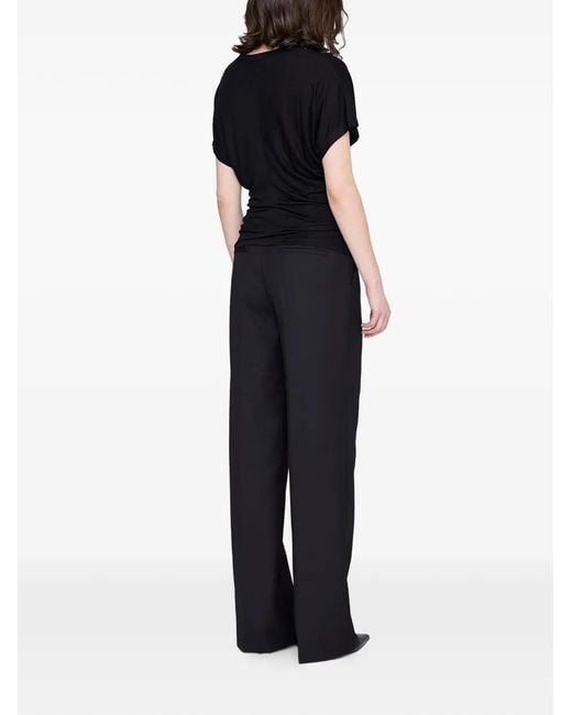 Anine Bing Black Zadig Tee