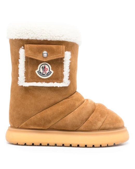 Moncler Natural Gaia Pocket Stiefel