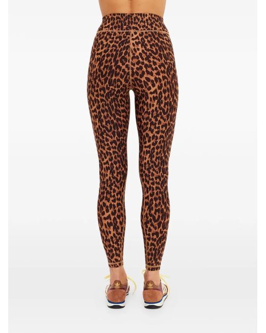 The Upside Brown Malawi Animal-Print Leggings