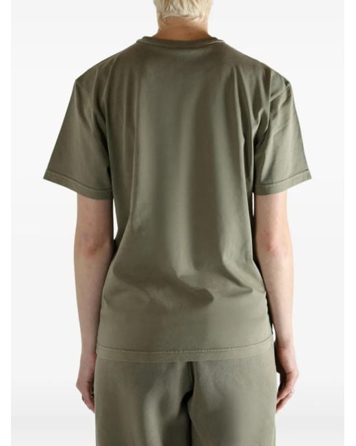 Alexander Wang Embossed T-shirt Green