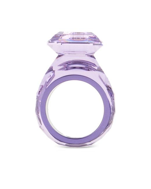 Swarovski Purple Lucent Ring