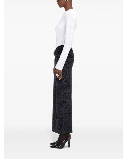 ROWEN ROSE White Bi-Colour Maxi Dress