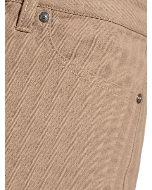 Samsøe & Samsøe Natural Saeddie Striped Shorts for men