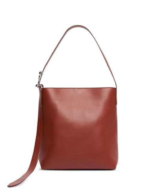Max Mara White Leather Shoulder Bag