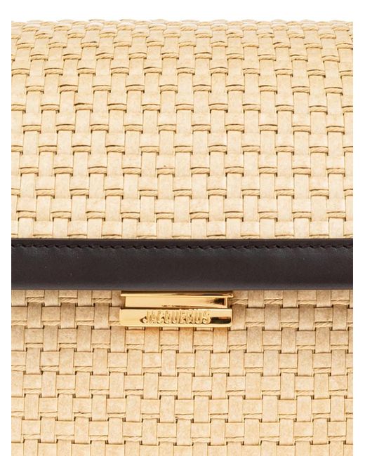 Jacquemus Metallic Shoulder Bag Le Rond Carre