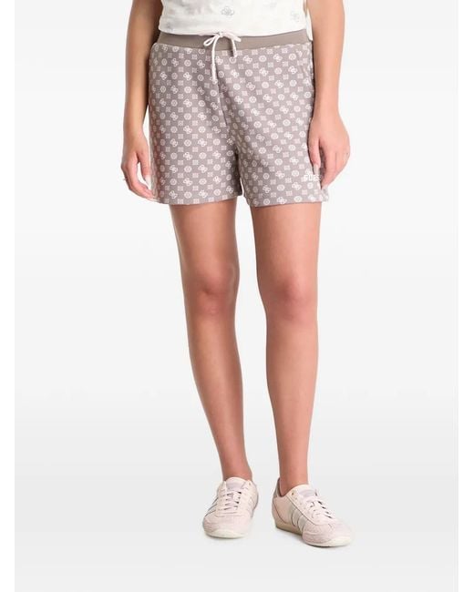 Guess Natural Scuba Logo Active Shorts