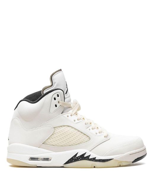 Nike Air 5 Retro Sneakers in het White voor heren