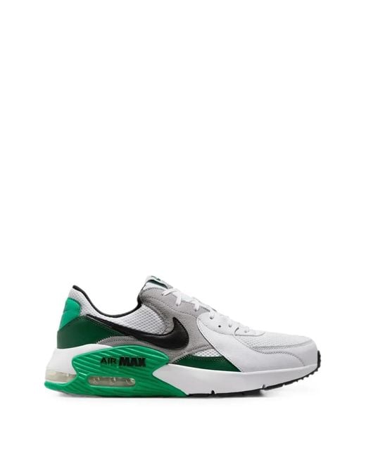 Nike Green Air Max Excee Panelled Sneakers for men