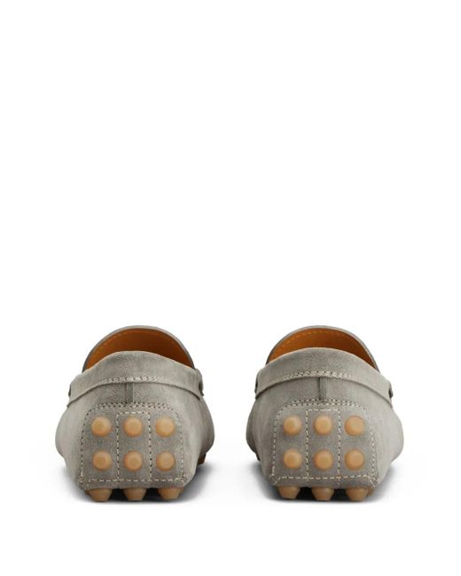 Tod's Gray Gommino Bubble Loafers for men