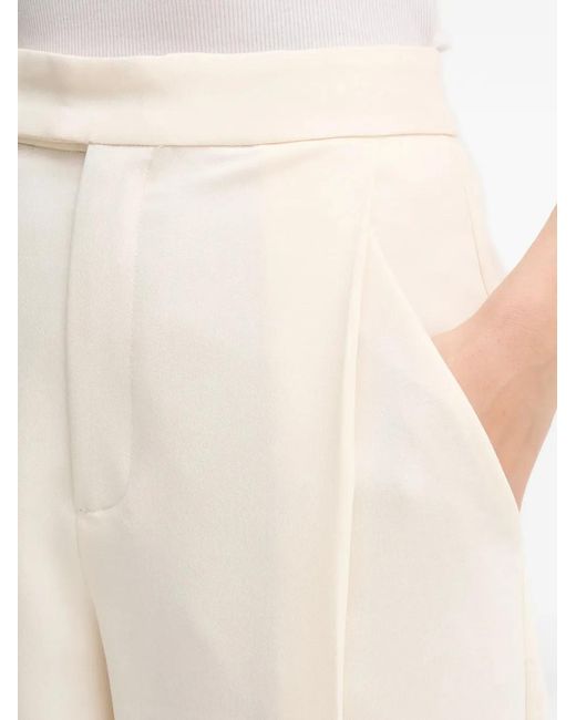 Ouí Natural Pleated Trousers