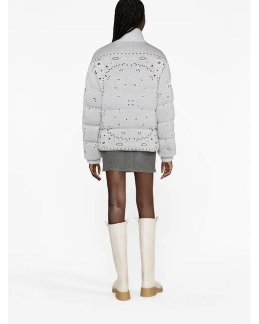 Alanui Gray Coats & Jackets