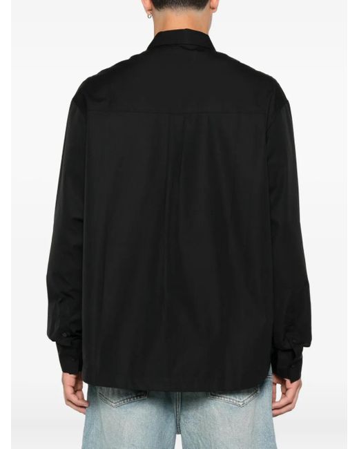Kusikohc コットン シャツ Black