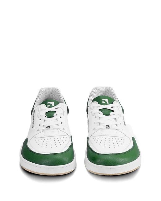 Barebarics Green Wave Perforated-Pebbled Sneakers