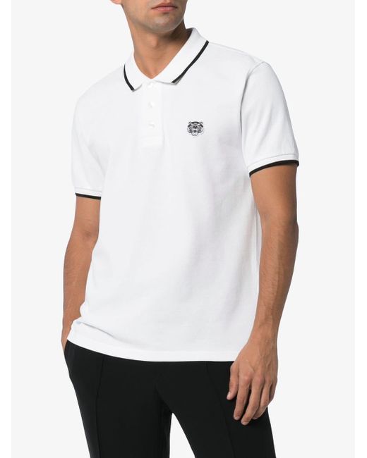 white kenzo polo