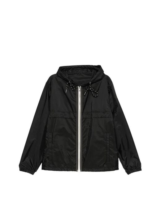 Chaqueta Nidge Con Cremallera Y Capucha Moncler de hombre de color Black