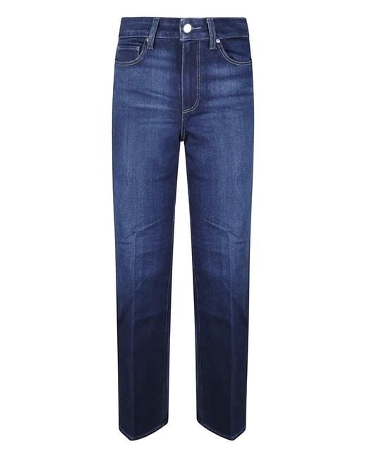 PAIGE Blue Anessa 31 Leg Opening Jeans