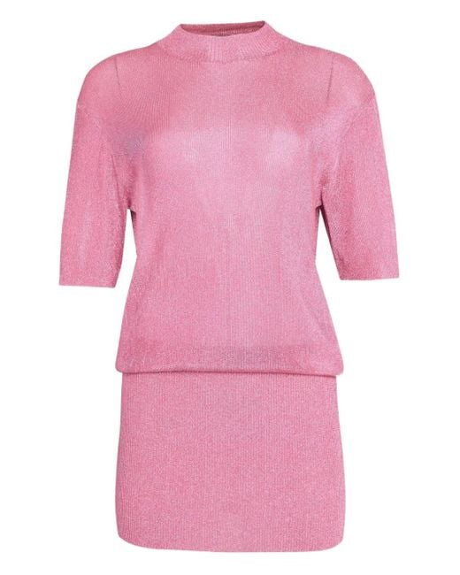 SER.O.YA Pink Rae Mini Dress