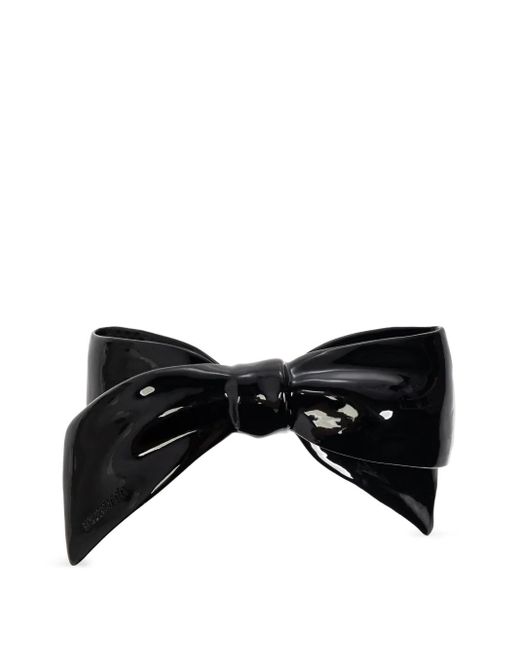 Balenciaga リボン ヘアクリップ Black