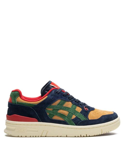Asics Blue X Kith Ex89 Total Eclipse Sneakers