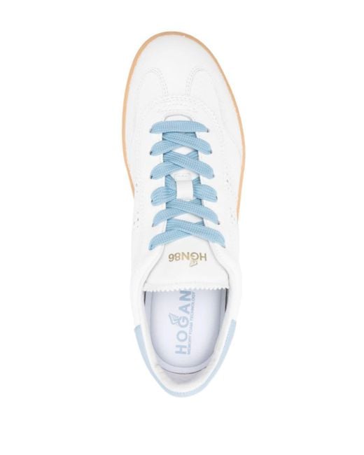 Sneakers Cool in pelle di Hogan in White