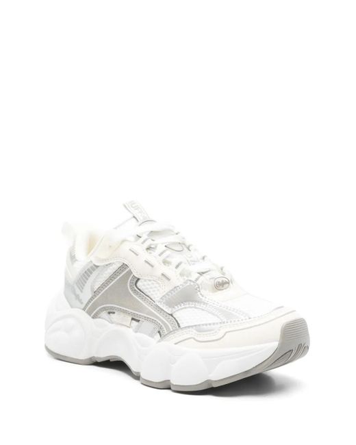 Buffalo White Cld Run Jog Sneakers
