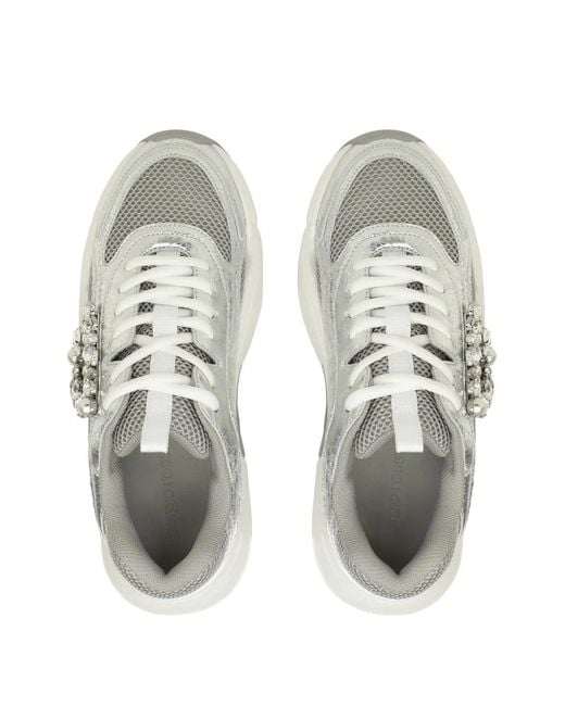 Sergio Rossi White Precious Sneakers