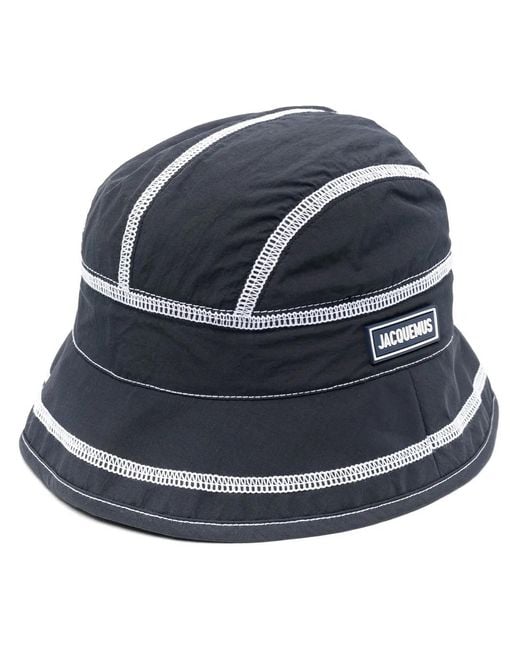 Jacquemus Blue Le Bob Frescu Bucket Hat for men