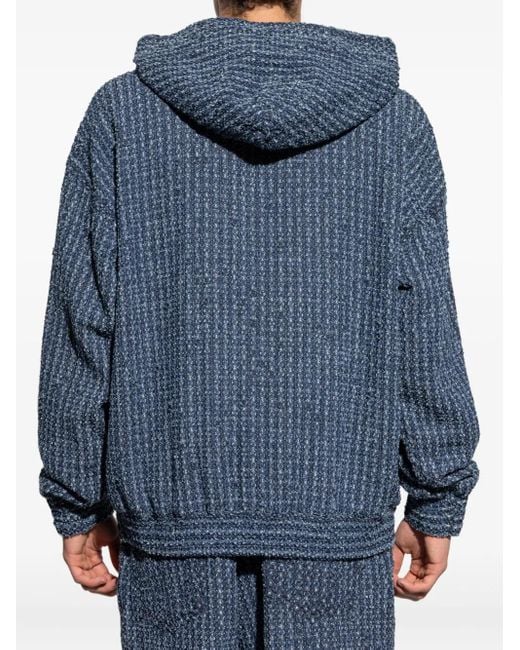 Sudadera Con Capucha Y Parche Del Logo DSquared² de hombre de color Blue