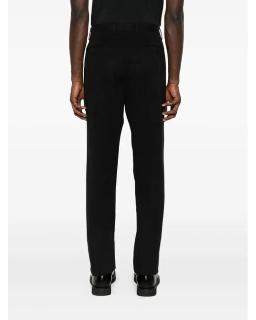 メンズ Zegna ベルトループ パンツ Black