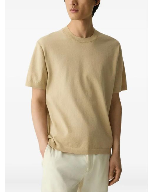 Theory Natural Crew-Neck T-Shirt for men