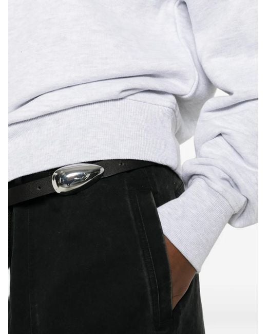 Entire studios White Crew-Neck Sweatshirt