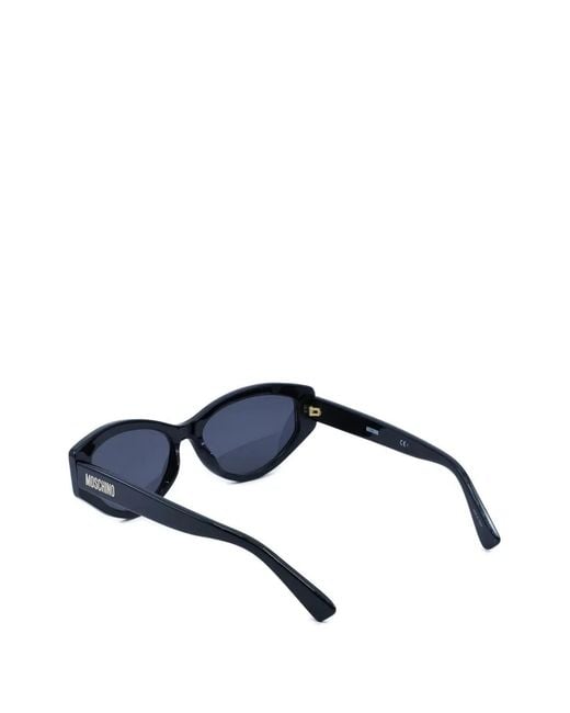 Moschino Blue Cat-Eye Full-Rim Sunglasses