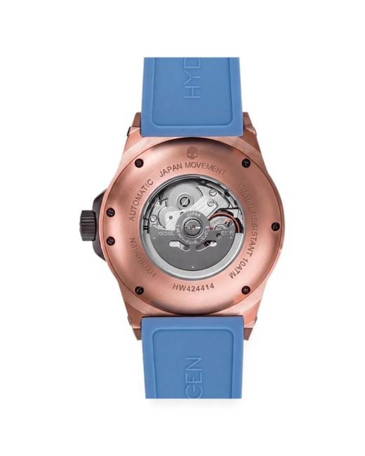 Hydrogen Gray Vento 40Mm Skeleton Dial Automatic Watch