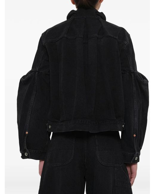 Sacai Denim Jack in het Blue