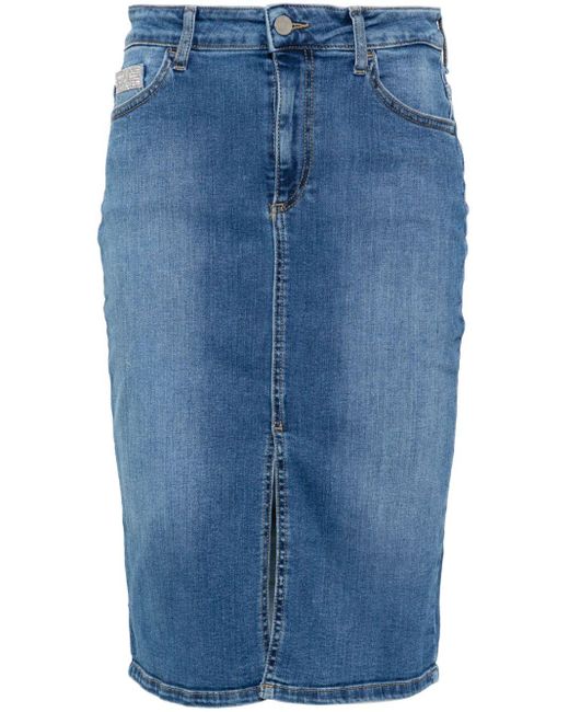 Liu Jo Blue Klassischer Jeans-Minirock