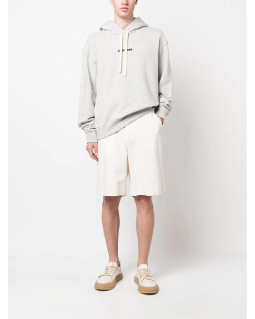 Jil Sander White Sweaters